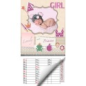 CALENDARIO MEMO BABY GIRL