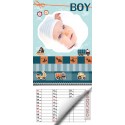 CALENDARIO MEMO BABY BOY