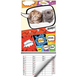 CALENDARIO MEMO POP ART