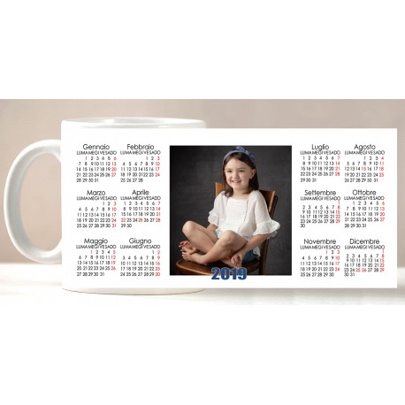 TAZZA CALENDARIO